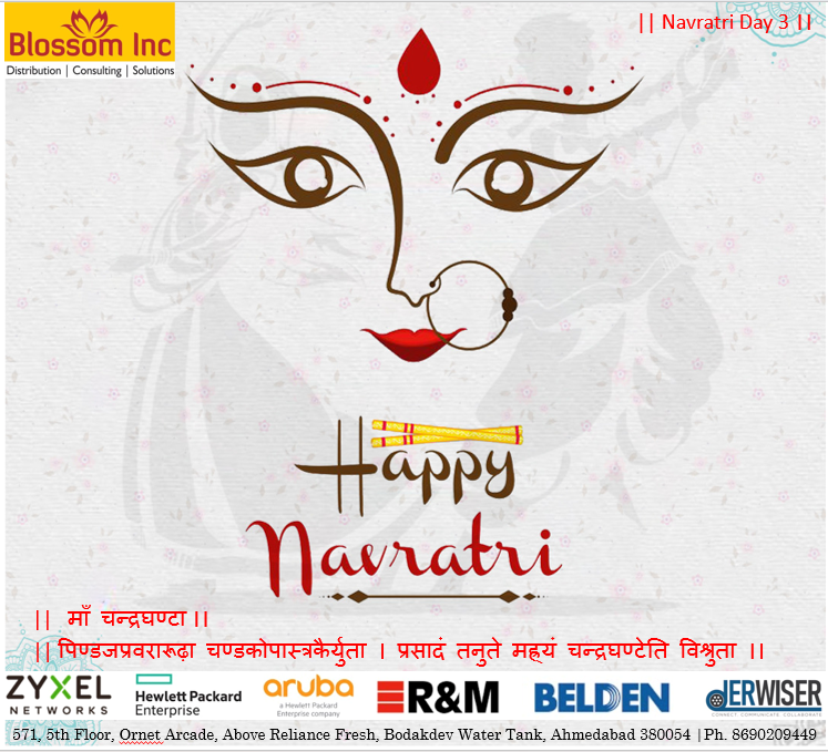 Navratri Wishes 2022 from Blossom Inc