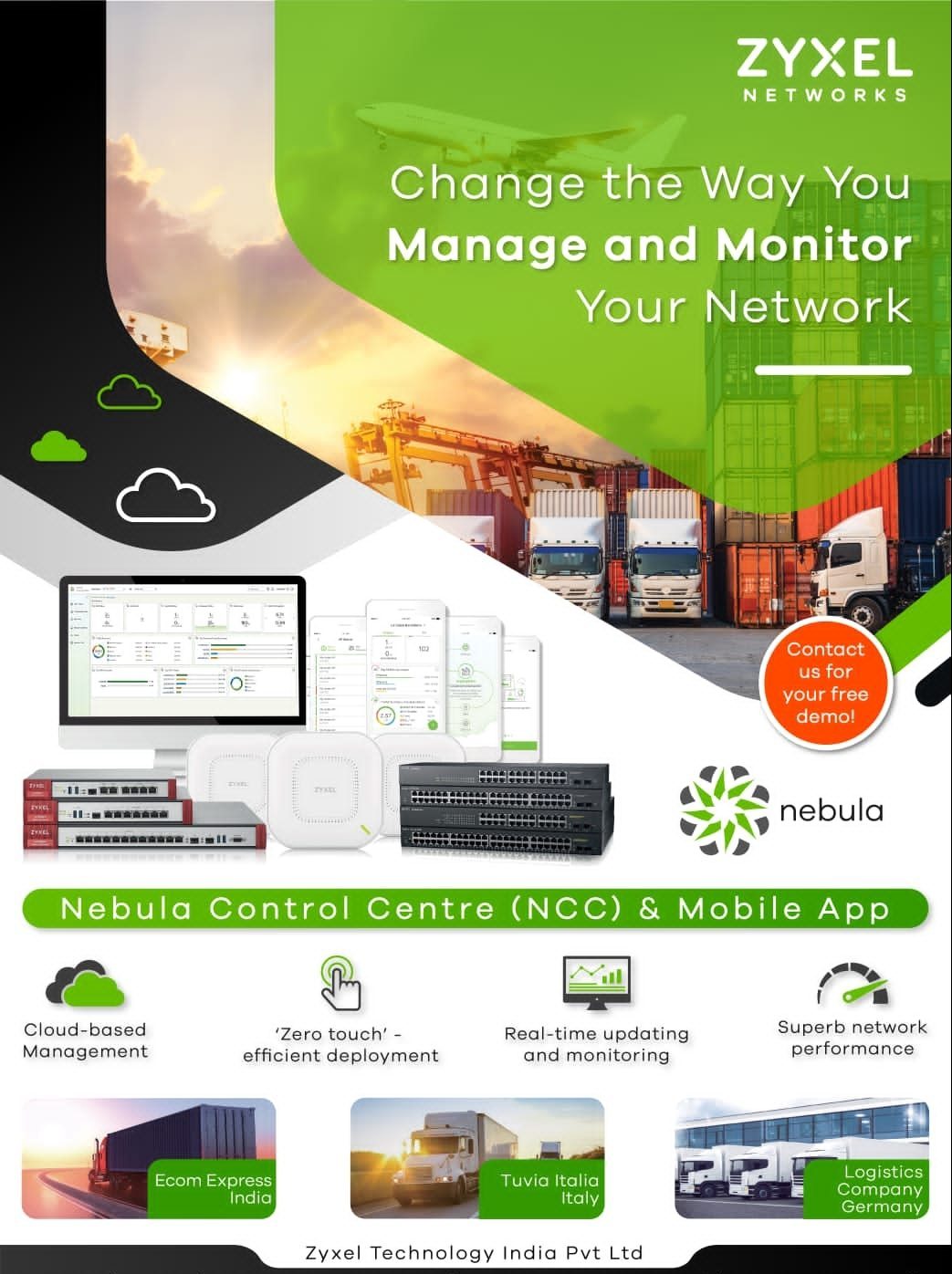 Nebula Control Centre and Mobile Application